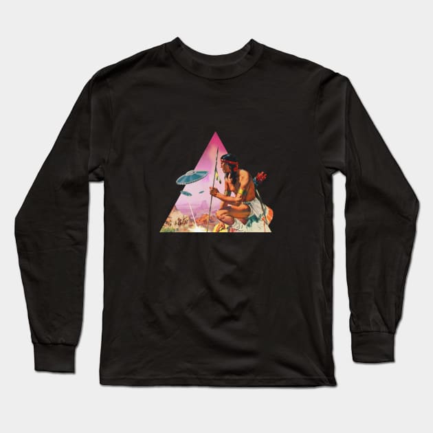 Ancient Aliens Long Sleeve T-Shirt by Weird Science Pod